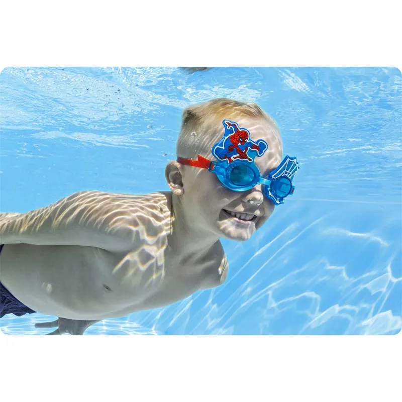 Spider-Man Schwimmbrille, attraktives Design, ideal zum Spielen im Wasser