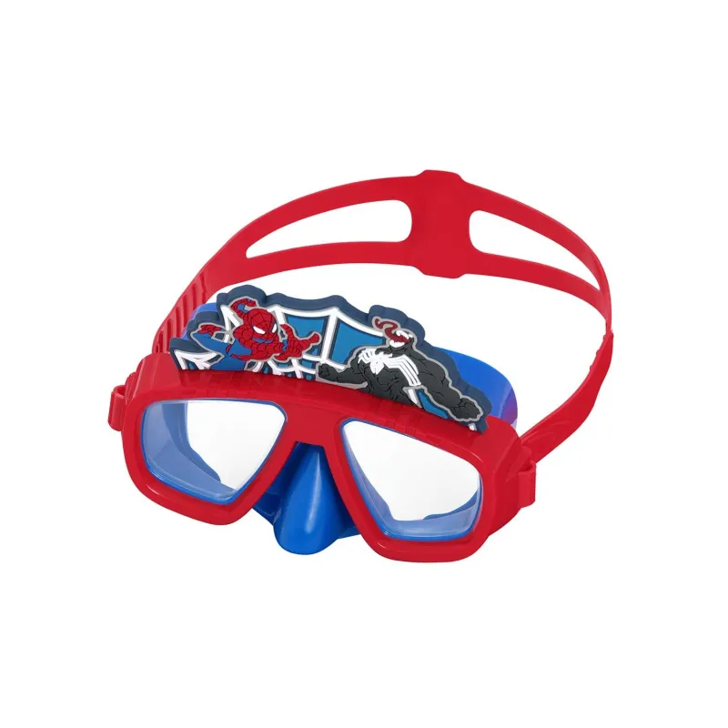 Spider-Man Schwimmmaske, aus strapazierfähigem Material, sicher und bunt für Kinder
