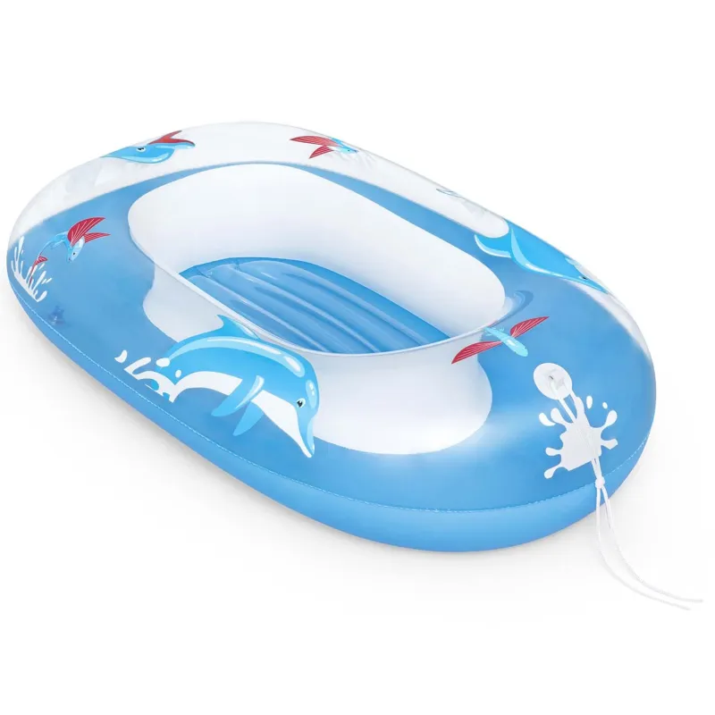 Delphin Strandmatratze 102 x 69 cm, bunter Schwimmkörper Bestway 34037