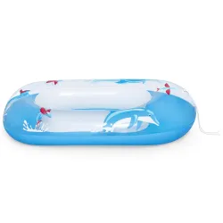 Delphin Strandmatratze 102 x 69 cm, lustige Form für Kinder Bestway 34037