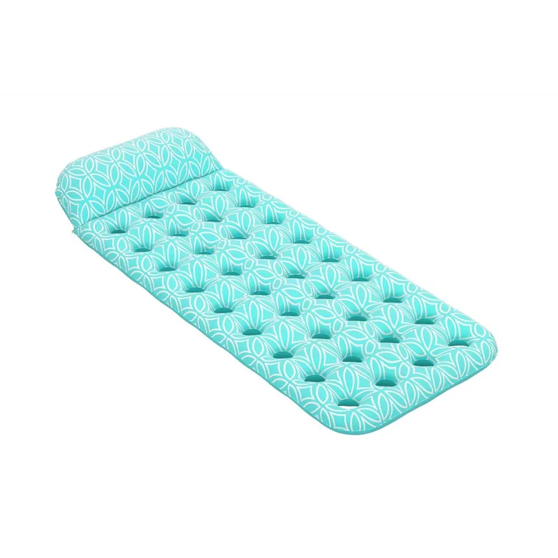 Aufblasbare Luftmatratze, ideal für den Urlaub und Entspannung am Wasser
