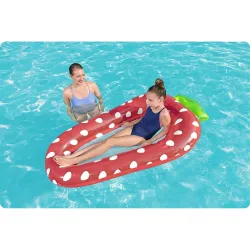 Erdbeere Luftmatratze Bestway 43644, bunt und bequem
