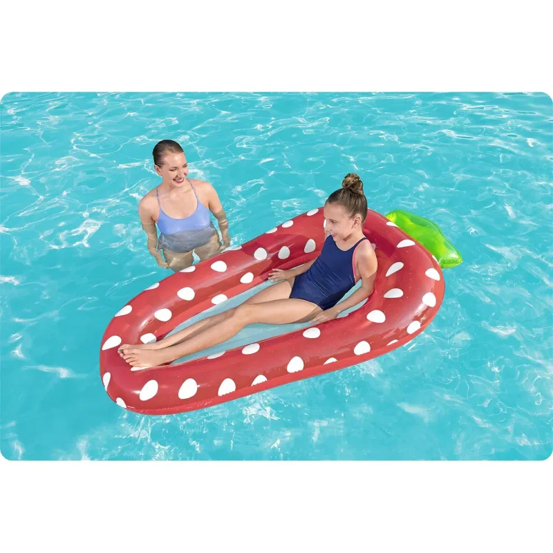 Erdbeere Luftmatratze Bestway 43644, bunt und bequem