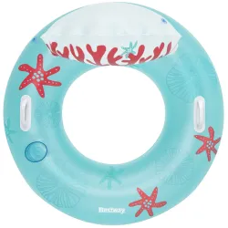 Robuster Schwimmring mit Rückenlehne, für Komfort und Entspannung konzipiert