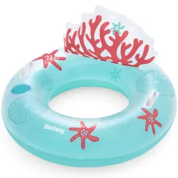 Schwimmring mit Rückenlehne, ideal für Kinder und Erwachsene