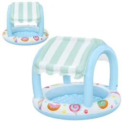 Kinderpool mit Sonnendach 104 x 84 cm Bestway 52638