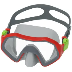 Rote Schwimmmaske, ideal für junge Schwimmer