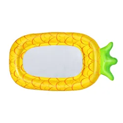 Aufblasbare Ananas-Luftmatratze, ideal für den Sommer am Wasser