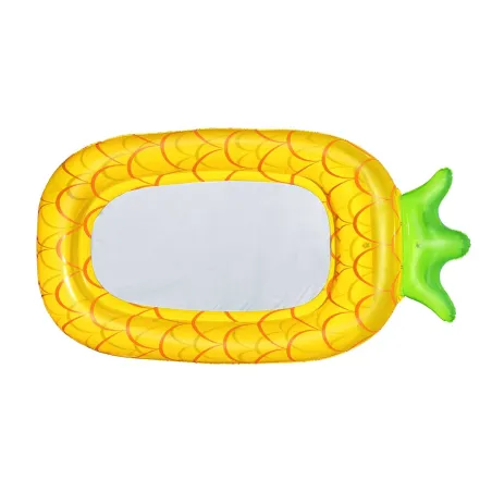 Aufblasbare Ananas-Luftmatratze, ideal für den Sommer am Wasser