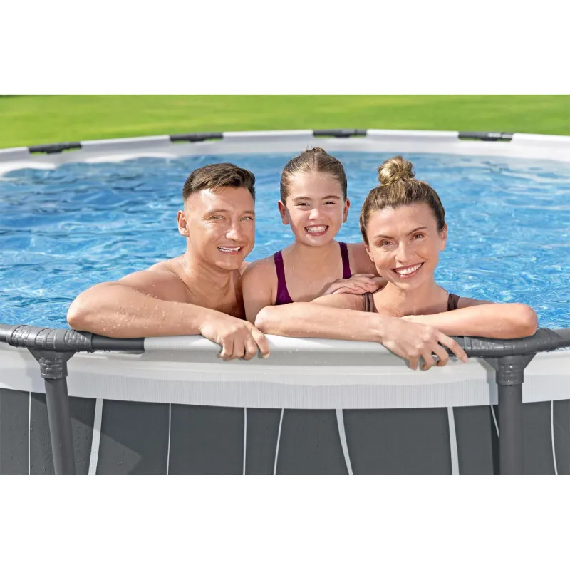 Garten-Stahlrahmenbecken 13in1, ideal für Sommerpartys im Freien