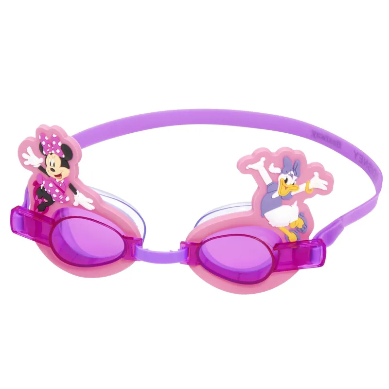 Minnie Schwimmbrille in Rosa, ideal für kleine Wasserliebhaber