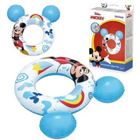 Mickey Schwimmring 76 cm, buntes Design, ideal für den Strand