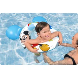 Buntes Mickey Schwimmring, 76 cm, sicher für Kinder im Wasser
