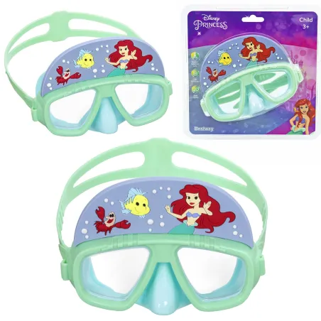 Arielle Schwimmmaske für Kinder Bestway 9103D, buntes Wasserspielzeug