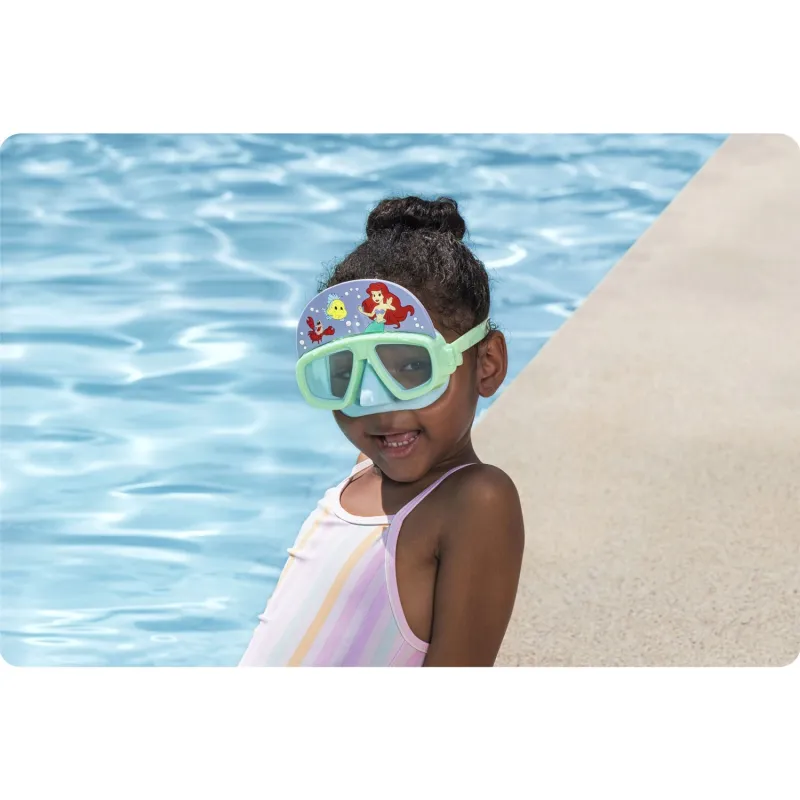 Arielle Schwimmmaske für Kinder Bestway 9103D, ideal für Pool und Strand