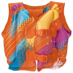 Bestway 32272 Kinder-Schwimmweste, bunte Muster, Freude am Schwimmen für Kinder