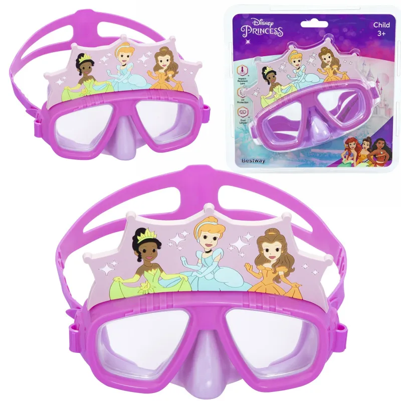 Schwimmmaske für Kinder im Prinzessinnen-Stil, Wasserspielzeug Bestway 9102X