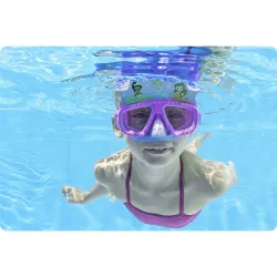Rosa Schwimmmaske für Kinder, ideal zum Spielen im Wasser Bestway 9102X
