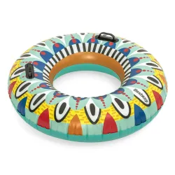 Bestway 36294 Schwimmring aus strapazierfähigem Material, ideal für den Pool