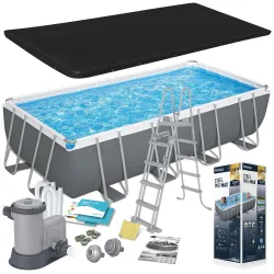 Garten Stahlrahmenbecken 549 x 274 x 122 cm 12in1 Bestway 56465