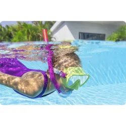 Schnorchel-Set für Kinder, ideal für Spaß im Pool oder am Strand