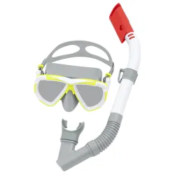 Weißes Tauchset, ideal für Kinder und Erwachsene am Strand