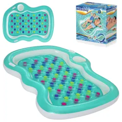 Schwimm-Luftmatratze Bestway 43045 aus hochwertigem, strapazierfähigem Material für Wasserspaß