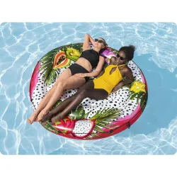 Bestway 43720 Schwimmende Obst-Insel, ideal für Spaß im Schwimmbad