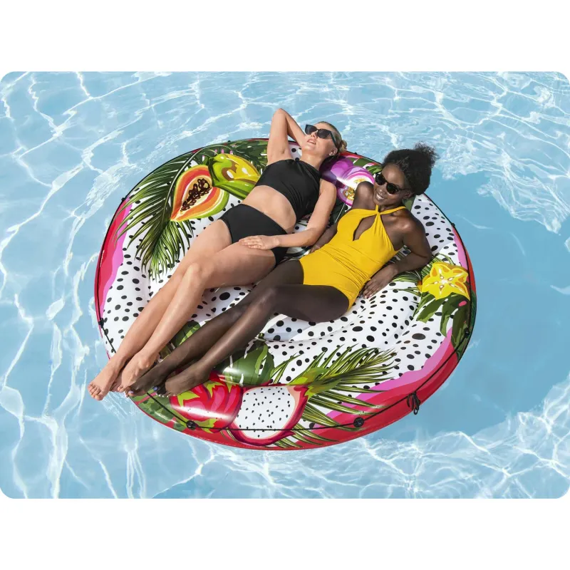 Bestway 43720 Schwimmende Obst-Insel, ideal für Spaß im Schwimmbad