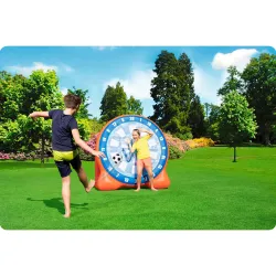 Aufblasbares Fußballziel Bestway 52307 mit glatter Oberfläche für einfaches Schießen