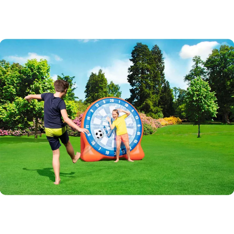 Aufblasbares Fußballziel Bestway 52307 mit glatter Oberfläche für einfaches Schießen