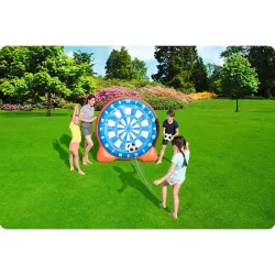 Aufblasbares Fußballziel Bestway 52307 ideal für Garten- oder Strandspiele