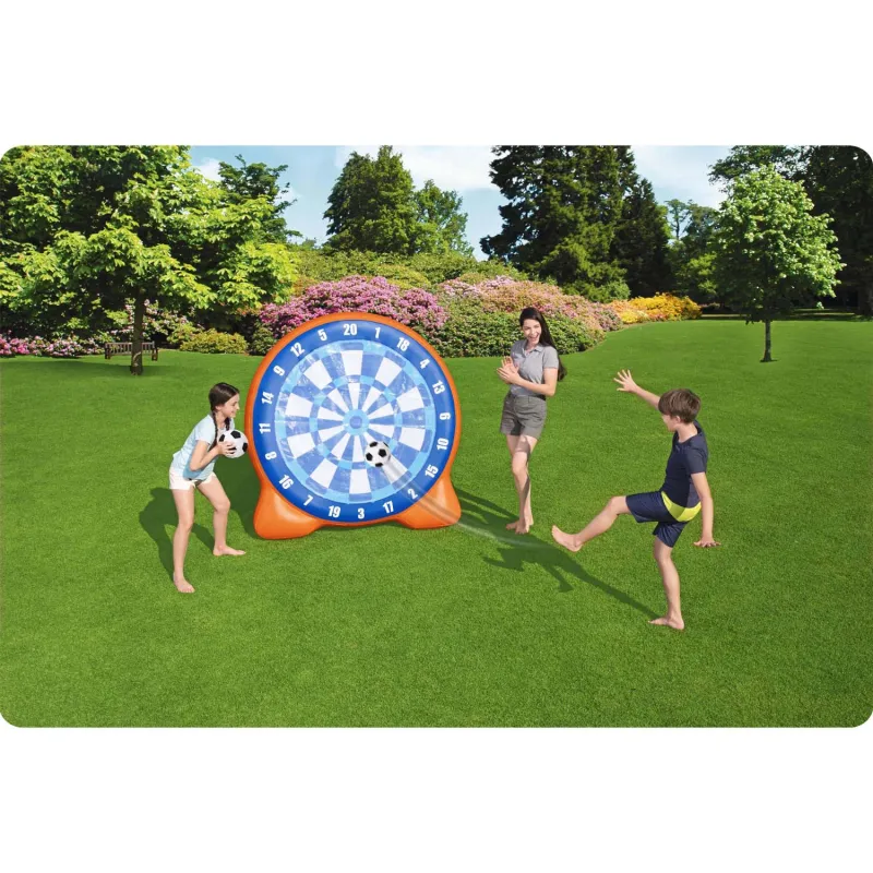 Aufblasbares Fußballziel Bestway 52307 für aktive Spiele im Freien für Kinder