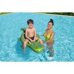 Buntes Krokodil für Wasserspiel, 152 x 71 cm, Bestway 41477