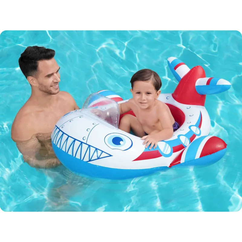 Strand-Luftmatratze aus robustem Material, ideal für den Sommer