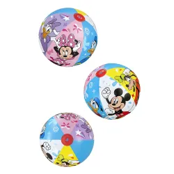 Ideal für Strandspiele, 51 cm Micky und Freunde Wasserball