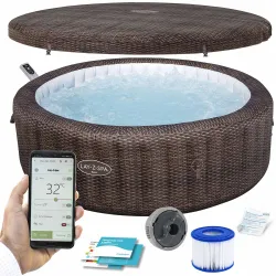 Aufblasbarer SPA Lay-Z Bali Brown 7-Personen Bestway 6001P