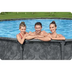 Gartenpool 610x132 cm, ideal zum Entspannen im Freien im Sommer