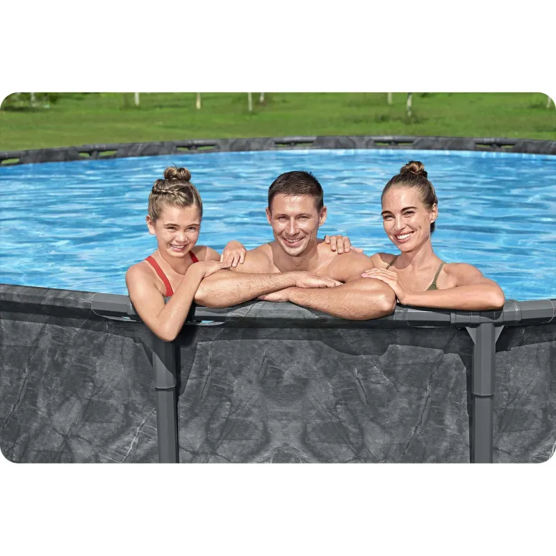 Gartenpool 610x132 cm, ideal zum Entspannen im Freien im Sommer
