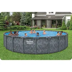 Bestway 561JZ Pool 671 x 132 cm, robust und ideal für den Garten