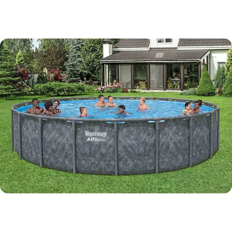 Bestway 561JZ Pool 671 x 132 cm, robust und ideal für den Garten