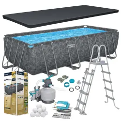 Bestway 561KA Stahlrahmen-Pool 549 x 274 x 132 cm 11-in-1