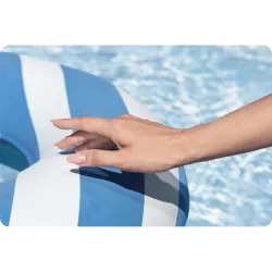 Comfort Plush aufblasbarer Stuhl, ideal für Garten oder Strand, geeignet für Kinder und Erwachsene