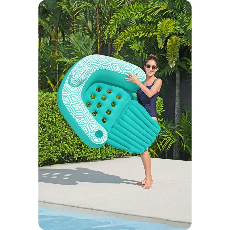 Comfort Plush Pro aufblasbarer Stuhl, modisch und bequem für den Sommer