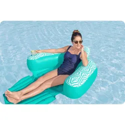 Comfort Plush Pro aufblasbarer Stuhl, ideal für Garten und Wasservergnügen