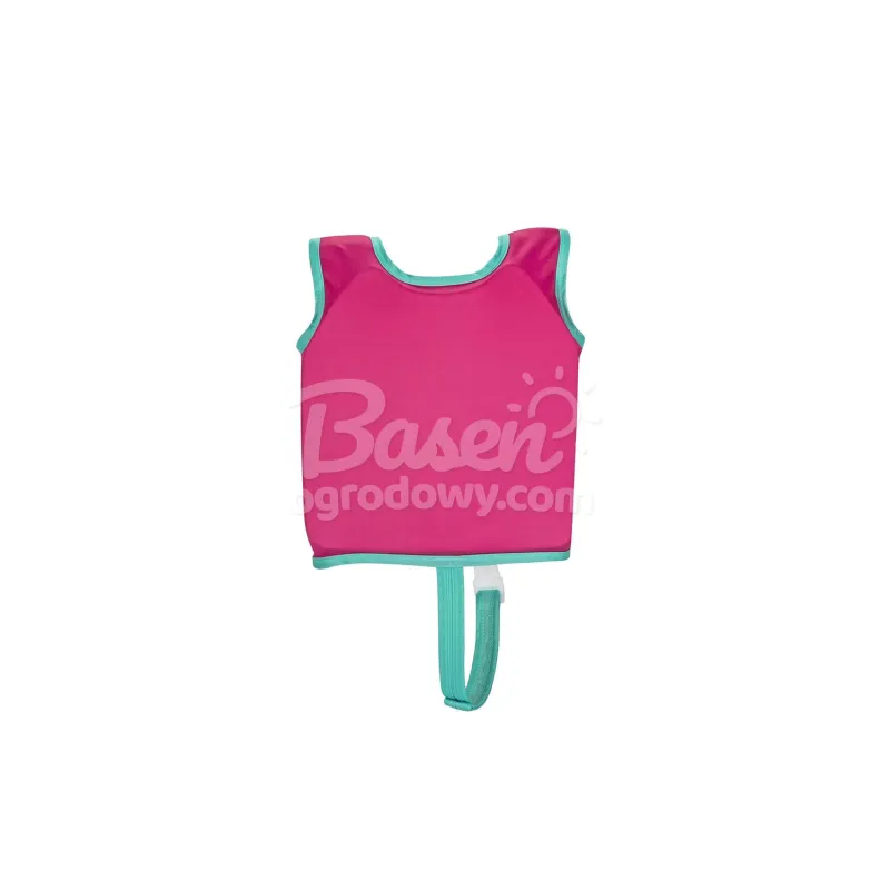 Bequeme rosa Schwimmweste für Kinder, Größe S/M