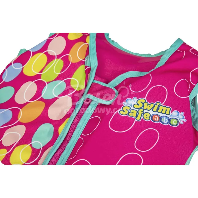 Schwimmweste für Kinder, ideal für den Urlaub, rosa S/M