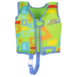 Grüne Schwimmweste für Kinder M/L Bestway 32177