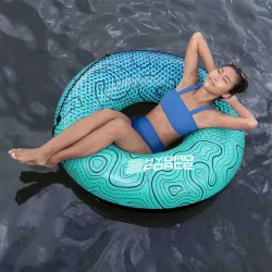 Ideal für Garten und Strand, aufblasbarer Strandring 106cm für Kinder und Erwachsene
