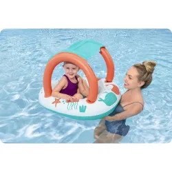Bunter Kinderponton, ideal für Spielzeit im Pool